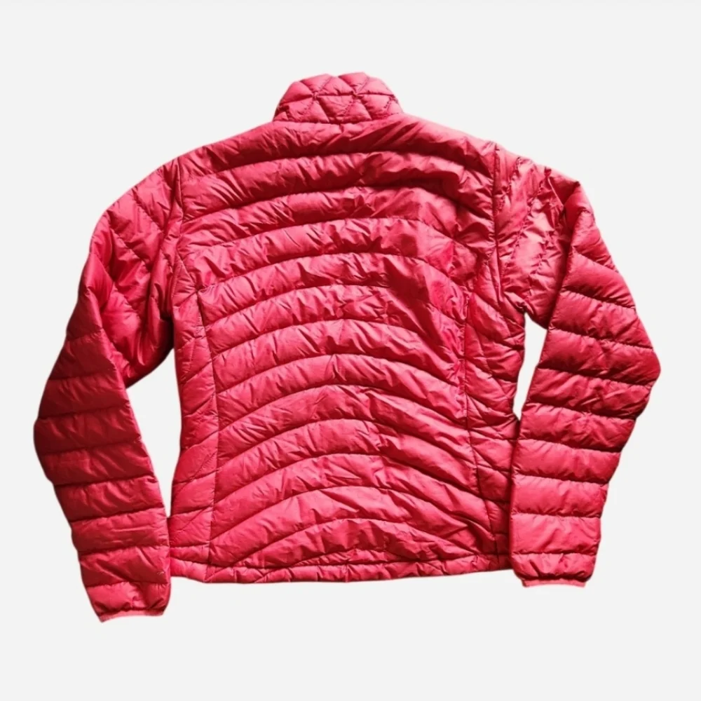Patagonia Red W' Down Sweater Jacket Size Medium - Picture 5 of 6